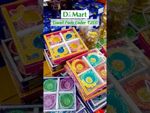 Dmart Diwali Finds Under ₹200✨#youtube #yputubeshorts #shortvideo #shorts #video #ytshorts  #dmart