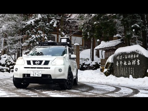 福井/永平寺  雪道ドライブ【Fukui/Eiheiji　snowy road drive】