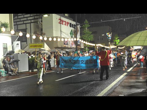 2024 第62回花笠祭り 第2日 第2集団 山形市国際交流協会 山形インドネシア協会 4K版