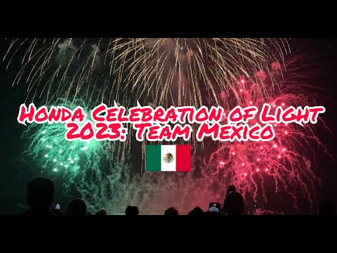 Celebration of Light - Mexico / バンクーバーの花火大会でメキシコの花火 2023