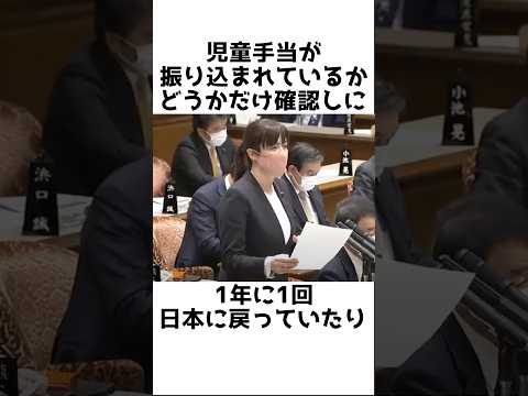 【小野田紀美】永住資格の継続的な確認制度について言及〜日本では世界的に見てありえません〜【小野田紀美議員のエピソード43】