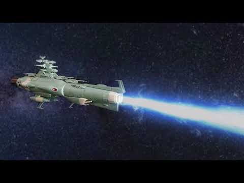 【プラモ動画】宇宙戦艦ヤマト　ドレッドノート波動砲発射