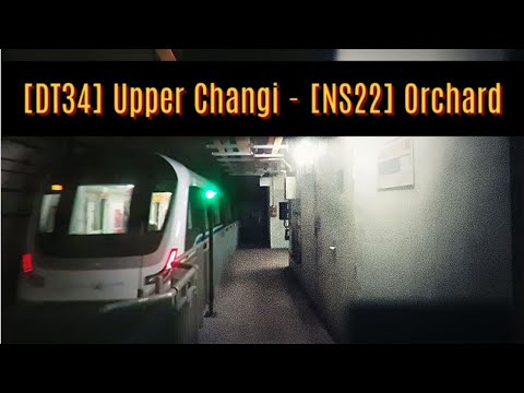 SG MRT Season 3 Ep 1. Upper Changi(DT34) - Orchard(NS22)