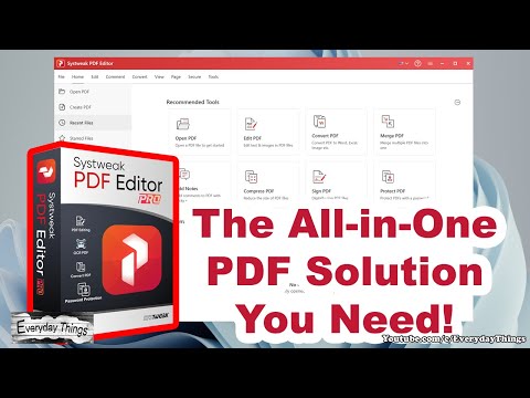 Systweak PDF Editor Review: The All-in-One PDF Solution You Need!