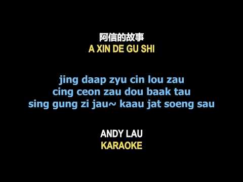 Andy Lau - A Xin De Gu Shi 阿信的故事 [KARAOKE]