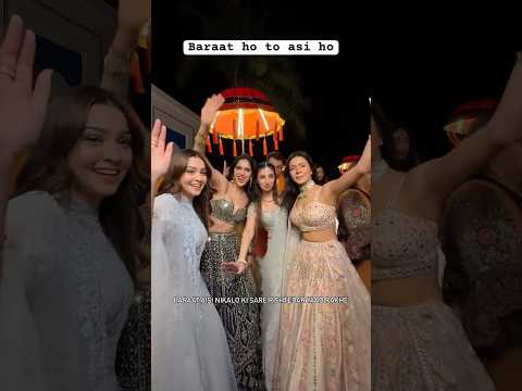 Baraat ho to asi ho | Best Baraat setup | Baraat dance | Groom look in baraat #baratdance #barat