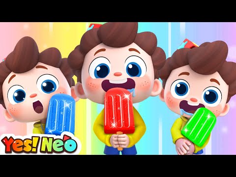 Fruit Ice Cream Song | Ten in the Bed | Numbers Song | Nursery Rhyme & Kids Song | Yes! Neo