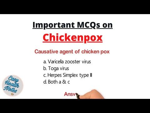 Top 10 Important Multiple Choice Questions (MCQs) on Chicken Pox