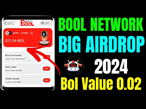 Bool Network | Bool Network Airdrop listing date | Bool network Snapshot & listing date