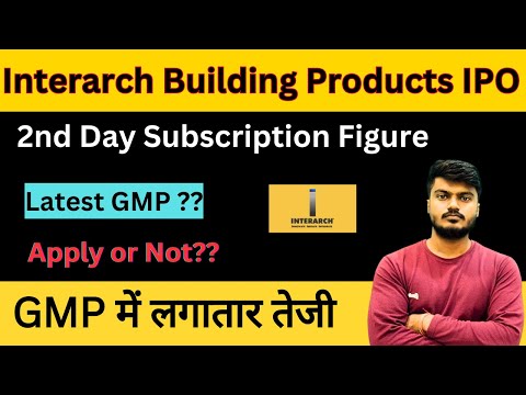 Interarch Building Products IPO | 2nd Day Subscription Figure | Latest GMP?? | Apply or Not?