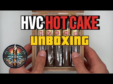 Get em' While They're Hot! HVC Hot Cake Cigar Unboxing