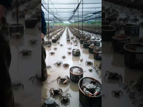 Amazing! Thai Mud Crab Farm