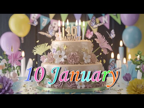 10 January Happy birthday to you songs   #Happybirthday #Happybirthdaytoyou