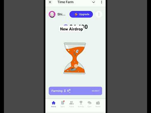 Time Farm Airdrop, Earn Second Tokan Now, Listing In January Earn More Second Tokan Now Join Free