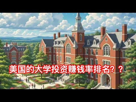 美国的大学投资赚钱率排名？？