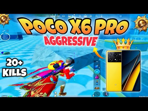 Poco x6 pro 🔥 aggressive gameplay 3.3 update new mood🔥