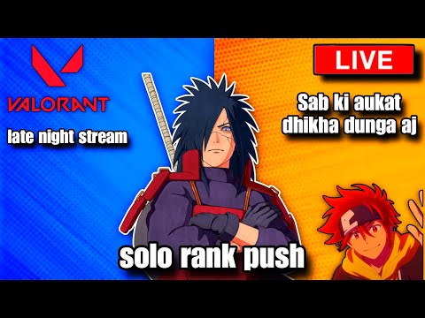 Live Valorant Rank Push