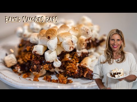 Campfire Vibes Without the Campfire Baked S'mores Bars