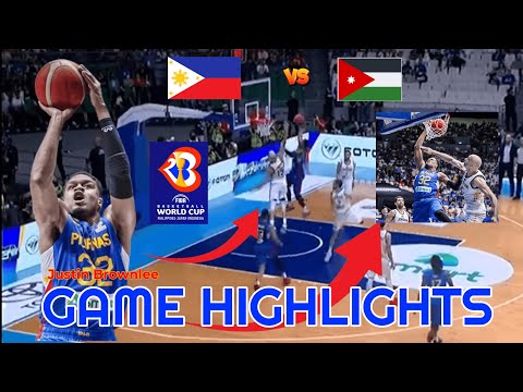 Brownlee nag halimaw / PHIL vs JORDAN / Fiba World Cup Qualifiers 2023 / February 27, 2023 sports tv