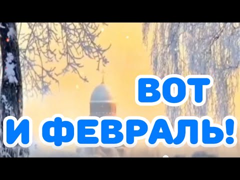 Вот и февраль! С Первым Днём Февраля!