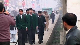 Pupils return to Peshawar school after December 16 Taliban attack