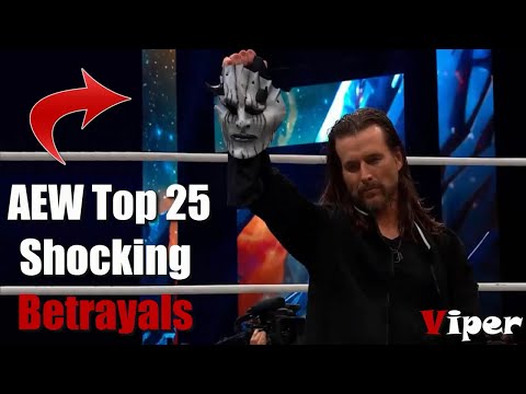 AEW Top 25 Shocking Betrayals in History