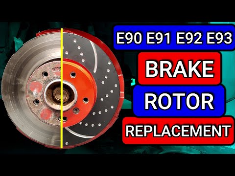 BMW Brake Rotor Replacement | E90 E91E92 E93 E82 | 3 Series And 1 Series | EBC Brakes