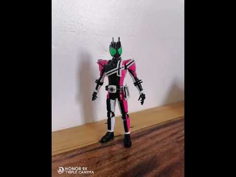 The first stop motion (masked rider decade FigureRiseStandard)