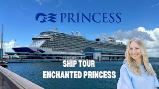 Princess Cruises Enchanted Princess Ship tour and dining