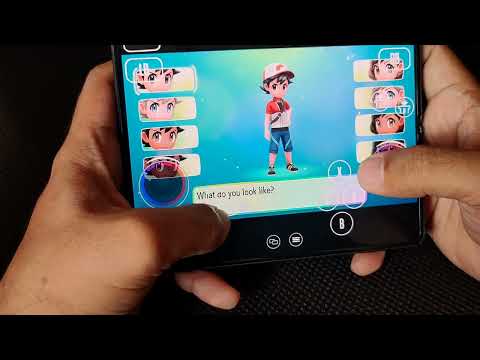 Pokemon Let's Go (Switch) running on Android Samsung Z Fold 4