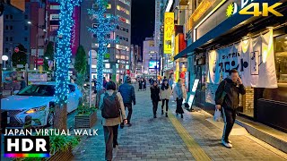 Japan - Tokyo Ikebukuro evening walk • 4K HDR