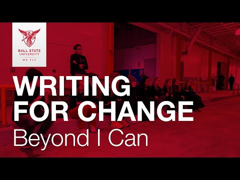 Writing for Change - Beyond I Can