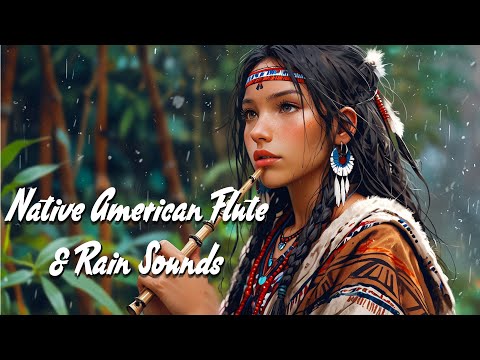 Sacred Rain: Native American Flute & Gentle Rain Sounds for Deep Relaxation #NativeAmericanFlute