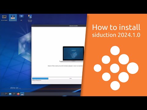 How to install siduction 24.1.0