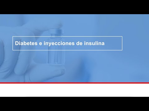 Diabetes e la inyecciónes de insulina