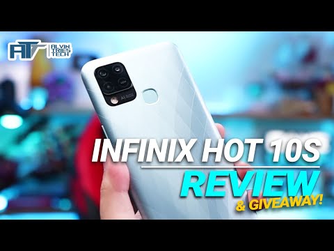 GIVEAWAY NG MAGANDANG BUDGET PHONE! Infinix Hot 10S Review - Unboxing, Specs, Price, Camera, Gaming