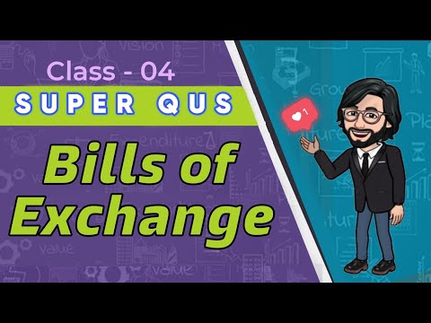 Class 4 Bills of exchange CA & CMA Foundation & CMA inter  | The Commerce Coach