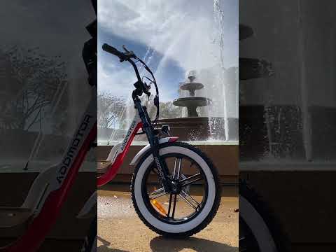 M-66X at Wilson Park's Fountain @AddmotorelectricBikes