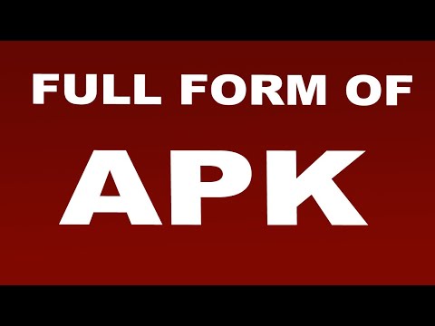 Full Form of APK | What is APK Full Form | APK Abbreviation