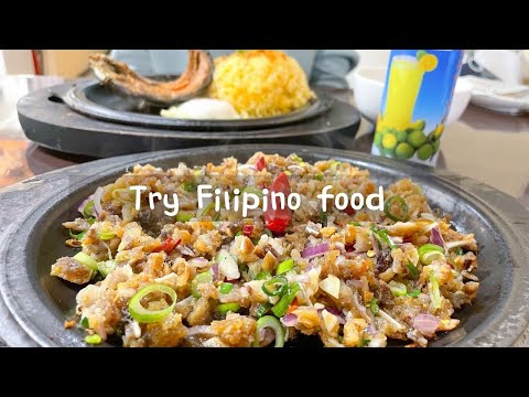 Try Filipino food in Japan | Sisig & Bangsilong