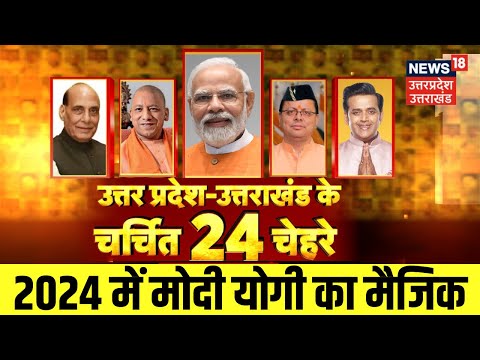 UP Uttarakhand Top Leaders: यूपी-उत्तराखंड के चर्चित चेहरे | PM Modi | CM Yogi | CM Dhami | Rahul