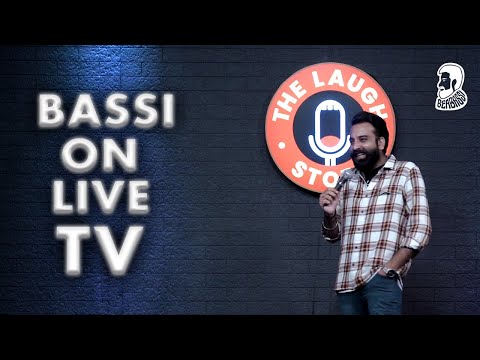 Bassi on Live TV ft  @AnubhavSinghBassi