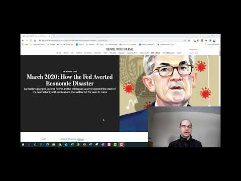 WSJ: March 2020 - How the Fed Averted Economic Disaster