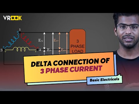 Delta Connection of 3 Phase Current