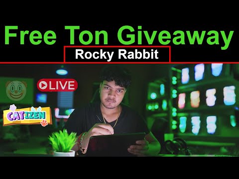 🎁 Live 18th Ton Giveaway 16 Sep ✅ Rocky Rabbit Airdrop | Catizen Airdrop Withdrawal | Hamster Kombat