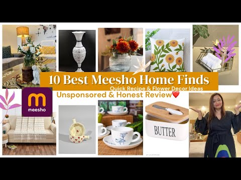 10 Amazing  *Meesho* Finds for Festive season ✨Honest Unfiltered & Unsponsered Review, Quick Recipe