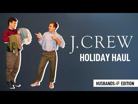 J.Crew Must Haves for a PERFECT Winter ❄️ Wardrobe || Husbands Clothing Haul