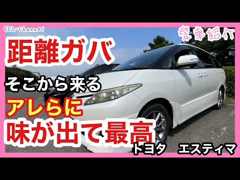 【愛車紹介】もうヘタリとは言わせない！距離20万キロオーバーはあれもこれも凄かった！【エスティマ】