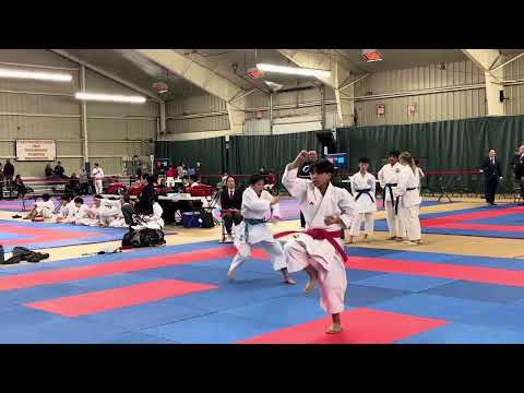 12-13 male advanced kata 3 Steveston 2024#competition #空手道 #karate #kata