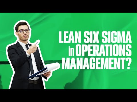 LEAN SIX SIGMA in OPERATIONS MANAGEMENT? | Simplicity Consultancy